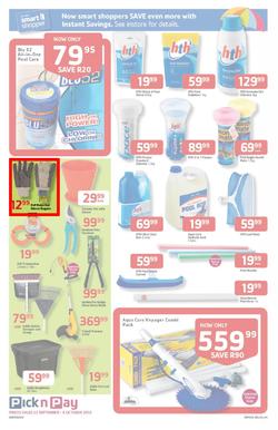 Pick N Pay Eastern Cape : Summer Savings From SA's Favourite Supermarket*(23 Sep - 6 Oct 2013), page 11