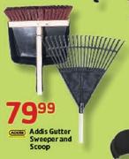 Addis Gutter Sweeper And Scoop-Each