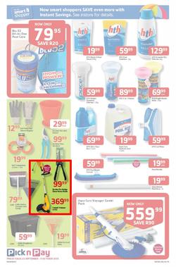Pick N Pay KZN : Summer Savings From SA's Favourite Supermarket*(23 Sep 6 Oct 2013), page 11