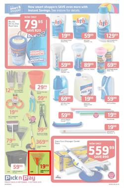 Pick N Pay KZN : Summer Savings From SA's Favourite Supermarket*(23 Sep 6 Oct 2013), page 11