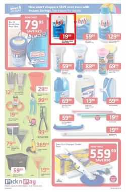 Pick N Pay KZN : Summer Savings From SA's Favourite Supermarket*(23 Sep 6 Oct 2013), page 11