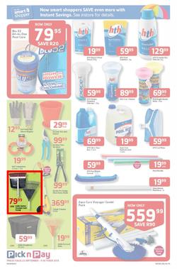 Pick N Pay KZN : Summer Savings From SA's Favourite Supermarket*(23 Sep 6 Oct 2013), page 11