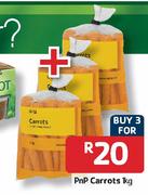 PnP Carrots-3 x 1Kg