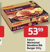 Eskort Marinated Boneless Rib Burger-800g