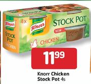 Knorr Chicken Stock Pot-4's