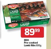 BRM Pre-Cooked Lamb Ribs-800g