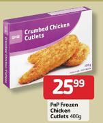 Pnp Frozen Chicken Cutlets - 400g