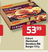  Eskort Marinated Boneless Rib Burger-800g