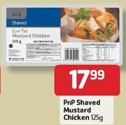 Pnp Shaved Mustard Chicken - 125g