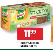 Knorr Chicken Stock Pot - 4's