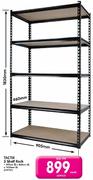 Tactix 5 Shelf Rack-Each