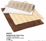 Waltex Tumble Bands Cotton Rugs(60x90Cm)-Each