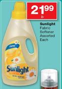 Sunlight Fabric Softener-2L Each