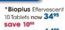 Bioplus Effervescent-10 Tablets Each