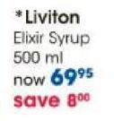 Liviton Elixir Syrup-500Ml