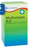Clicks A-Z Multivitamin-90 Tablets