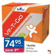ReVite Vit-T-Go-20 Sachets Per Pack