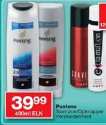 Pantene Sjampoe/Opknapper Verskeidenheid -400ml Each