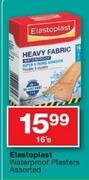 Elastoplast Waterproof Plasters-16's