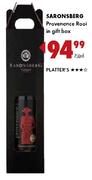 Saronsberg Provenance Rooi In Gift Box-750ml