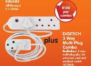 Digitech 3 Way Multi-Plug Combo
