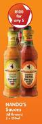 Nando's Sauces(All Flavours)-5 x 250ml