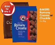 Bakers Romany Creams or Chockits-2 x 1kg