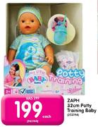 ZAPH 32cm Potty Training Baby-Each
