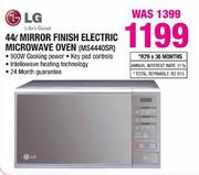 LG Mirror Finish Electric Microwave Oven-44Ltr(MS4440SR)