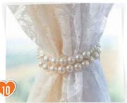 Pearl Rope Curtain Tieback