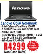 Lenovo G500 Notebook