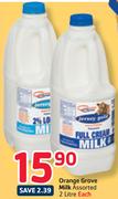 Orange Grove Milk-2L Each