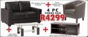 Alf Leather Touch 2 Seater Combo Deal