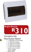 Complete Sub Distribution Board