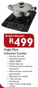 Single Plate Induction Cooker