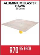 Aluminium Plaster Hawk 280mm