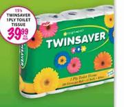 Twinsaver 1 Ply Toilet Tissue-15's per pack