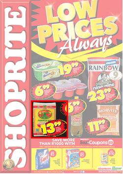 Shoprite KZN : Low Prices Always (10 Feb - 16 Feb 2014), page 1