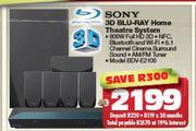 Sony 3D Blu-Ray Home Theatre System BDV E2100