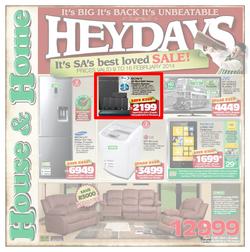 House & Home : HEYDAYS (9 Feb - 16 Feb 2014), page 1