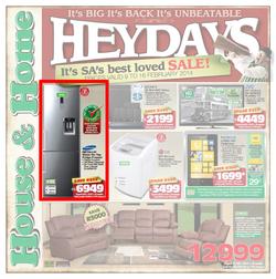 House & Home : HEYDAYS (9 Feb - 16 Feb 2014), page 1