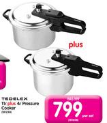 Tedelex 11L+ 4L Pressure Cooker-Per Set