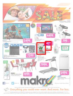 Makro : Summer Sale (11 Feb - 17 Feb 2014), page 1