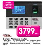 Biometric Attendance Solution TK105