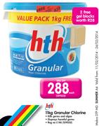 HTH 11kg Granular Chlorine