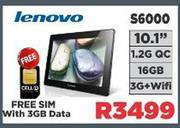 Lenovo 10.1" Tablet S6000