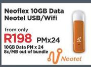 Neoflex 10GB Data Neotel USB / WiFi