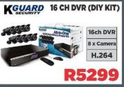 K Guard 16 CH DVR (Diy Kit)