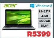 Acer 15.6" Laptop i3-3217