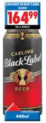 Carling Black Label Cans-24 x 440ml